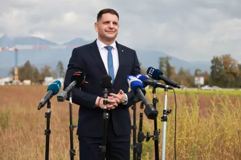Zoran Stevanović novinarska pravoslavna cerkev Kranj / Foto: Tina Dokl