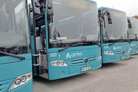 Pet novih avtobusov bodo v Arrivi Slovenija uporabljali tudi v regionalnem prometu na Gorenjskem. / Foto: Arriva Slovenija / Foto: 