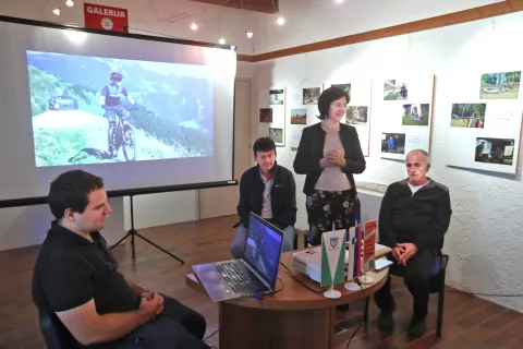 predstavitev kratkega filma rapalska meja Selška dolina Zali Log Ratitovec in Soriška planina galerija muzej Železniki JZR Javni zavod Ratitovec / Foto: Gorazd Kavčič