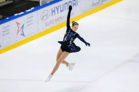 drsanje pokal slovenije 2023 Bled člani Julijana Lovrenčič drsalni klub Labod Bled / Foto: Tina Dokl