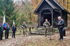 Nagovor novinarja in publicista Mateja Šurca / Foto: Marjana Ahačič