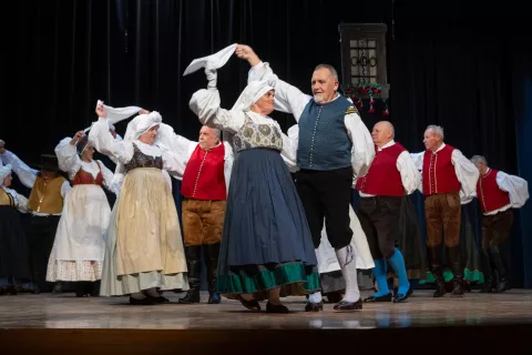 ŠENČUR FOLKLORO NA OGLED POSTAVI 2024 / Foto: Primož Pičulin