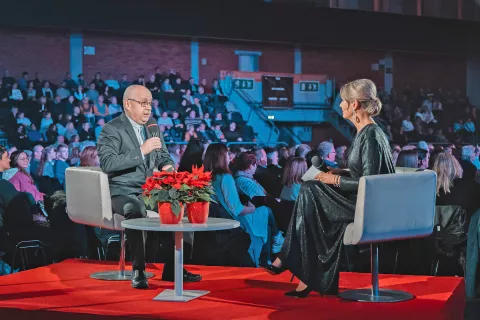 Msgr. Franci Trstenjak, snovalec Klica dobrote / Foto: Kristijan Bišof