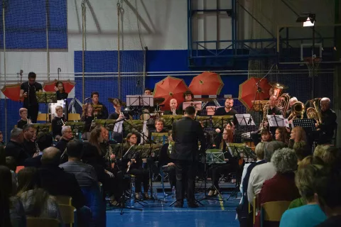 Godba Tuhinjska dolina že vrsto let navdušuje poslušalce po dolini in okolici. / Foto: Luka Kočar