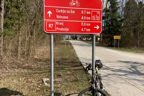gorenjsko kolesarsko omrežje / Foto: Andrej Zalokar