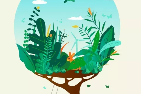 Podoba, ki povezuje muzeje v letošnji temi Mednarodnega muzejskega dne / Foto: Icom