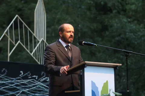 Janez Poklukar, predsednik Turističnega društva Gorje / Foto: Gorazd Kavčič