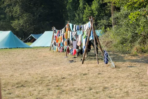 šesti tradicionalni tabor KVAJDEJ srečanje skavtov iz vse Gorenjske Naklo / Foto: Tina Dokl