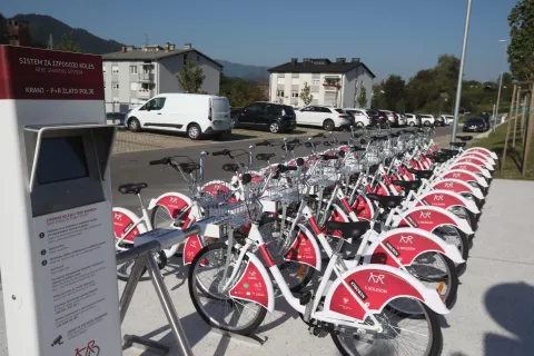 odprtje novo parkiri&scaron;če P&R Park and Ride Zlato polje Kranj / Foto: Gorazd Kavčič