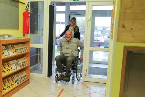 omogačnje multimodalne mobilnosti oseb z različnimi ovirami predstavitev projekta Bohinjska Bistrica / Foto: Tina Dokl