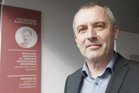 portret Tomaž Krišelj Fajdigova ambulanta / Foto: Gorazd Kavčič