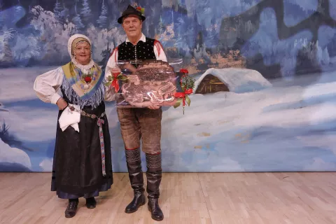 Francka in Franci Pogačnik / Foto: Arhiv Organizatorja (vili Vogelnik)