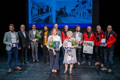Letošnji občinski nagrajenci / Foto: Nik Bertoncelj