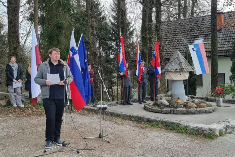 Slavnostni govornik dr. Ivan Smiljanić / Foto: Simon &Scaron;ubic