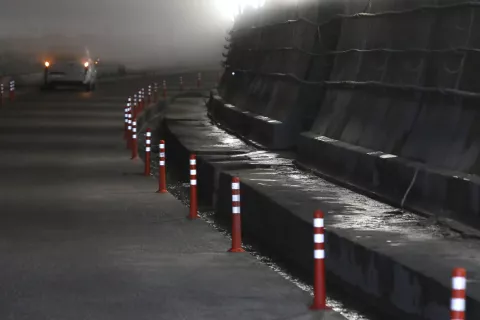 preboj druga cev predor tunel Karavanke Hru&scaron;ica kanal voda vodni izvir / Foto: Gorazd Kavčič