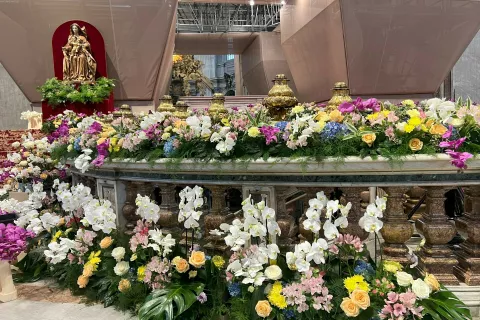 krasitev bazilike sv. Petra v Vatikanu, Sabina &Scaron;egula / Foto: Sabina &Scaron;egula