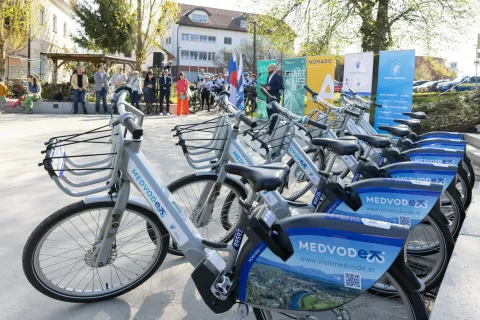 MedvodEK, kolesa / Foto: Peter Košenina