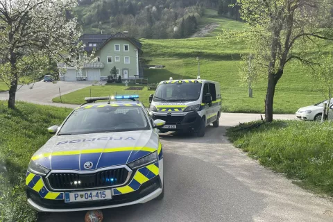 streljanje uboj Podgora občina Gorenja vas - Poljane Policijska postaja Škofja Loka / Foto: Gorazd Kavčič