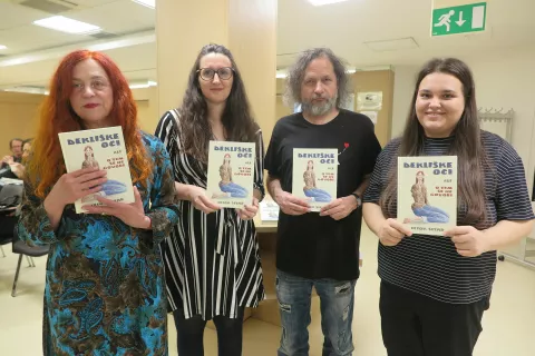 Nataša Skušek, Samanta Hadžić Žavski, Iztok Sitar, Selma Skenderović / Foto: Igor Kavčič