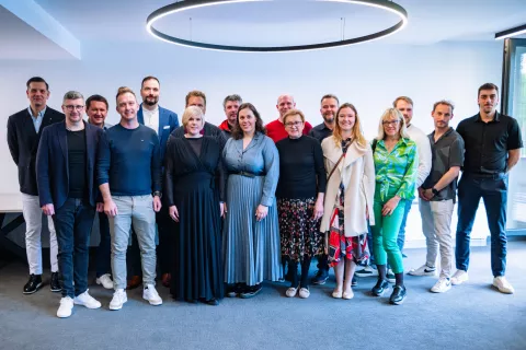 Tiskovna konferenca Okusi kranjskih miz 2024 / Foto: Primož Pičulin