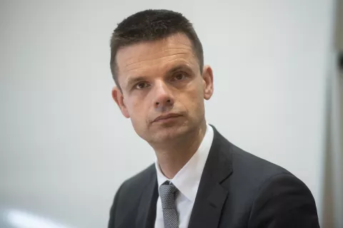 &Scaron;kofjeločan Marko Bo&scaron;njak je od maja 2016 slovenski sodnik na Evropskem sodi&scaron;ču za človekove pravice. / Foto: Bor Slana/STA