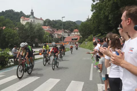 43. maraton Franja kolesarjenje kolesarstvo kolesar skozi Škofja Loka rekreacija / Foto: Gorazd Kavčič