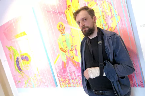 Mito Gegič je prejemnik Groharjeve štipendije za leto 2023. / Foto: Igor Kavčič / Foto: 