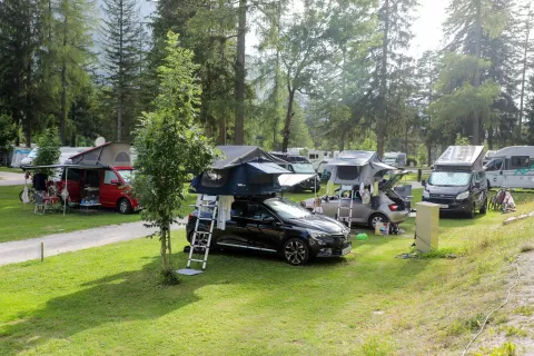 camp Špik avtokamp Gorzd Martuljek / Foto: Tina Dokl