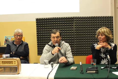 Boris Kuburič, Milan Krsnik in Marina Bohinc / Foto: Aleš Ahčin / Foto: 