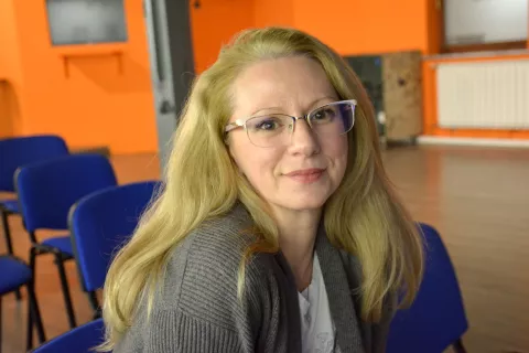 Petra Dežman poudarja vpliv stresa na otroka z ADHD. / Foto: Maja Bertoncelj / Foto: 