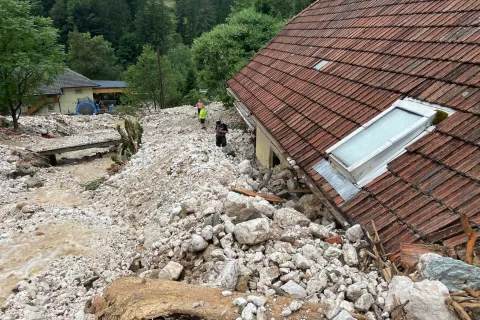 neurje plaz vas Kokra Kurja vas Preddvor / Foto: Gorazd Kavčič