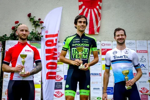 V kategoriji C so prva tri mesta zasedli Tilen Potisk (ŠD Poljane), Matic Šmid (Domel) in Jurij Rožanec (Bam.Bi). / Foto: Rok Pfajfar / Foto: 