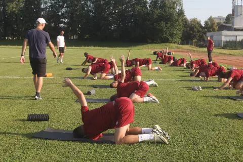 portret trener Toni Golem nogometni klub NK Triglav Kranj priprave sezona 2024-2025 2. liga / Foto: Gorazd Kavčič