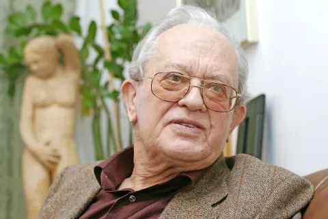 Prof. dr. Boris Paternu (1926–2021) / Foto: Gorazd Kavčič / Foto: 