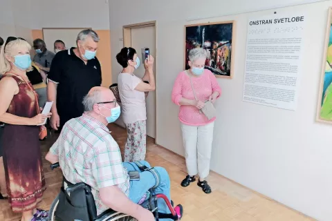 V Biotehniškem centru Naklo so na ogled dela slepih in slabovidnih. / Foto: arhiv BC Naklo / Foto: 