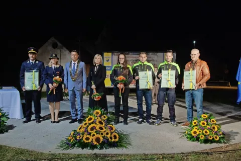 Letošnji občinski nagrajenci / Foto: 