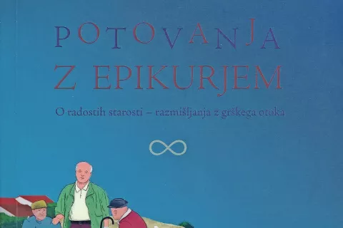 Daniel Klein, Potovanja z Epikurjem, prevedla Maja Lupša, OPRO, Ljubljana, 2021, 144 strani / Foto: 