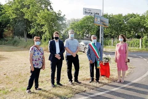 V občini Sovodnje je Ulica Škofja Loka. / Foto: arhiv Občine Škofja Loka / Foto: 