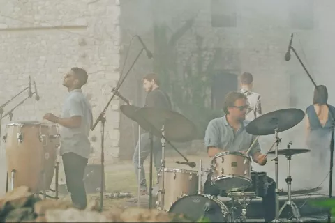 Slavo Rican Assembly na gradu Rihemberk / Foto: arhiv zasedbe / Foto: 