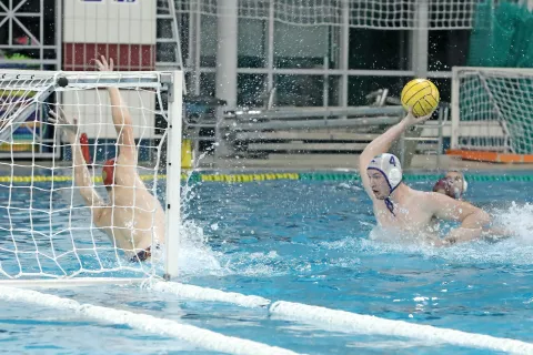 V lanski sezoni so kranjski vaterpolisti nastopali v mednarodni regionalni ligi, letos pa se bodo pomerili v evropskem pokalu. / Foto: Gorazd Kavčič / Foto: 