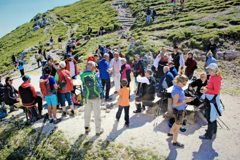 Srečanje ohranja vezi prijateljev iz Kanalske doline, južne Koroške in Slovenije. / Foto: Matjaž Podlipnik / Foto: 