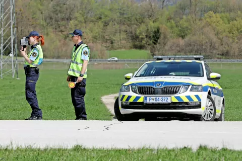 Jutri in v četrtek bo že šesto leto zapored potekal maraton nadzora hitrosti. / Foto: Gorazd Kavčič (arhiv) / Foto: 