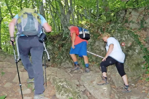 Prvo leto projekta bodo slepi in slabovidni planinci v Dnevnik s Slovenske planinske poti predvidoma odtisnili dvaindvajset žigov. / Foto: arhiv Pin OPP / Foto: 