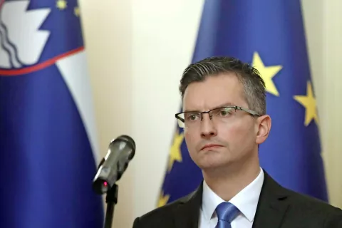 Marjan Šarec je v izjavi za medije povedal, da odstopa s položaja predsednika vlade. / Foto: arhiv GG / Foto: 