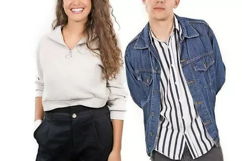  Maja Pinterič in Bojan Cvjetićanin / Foto: RTV SLO (Žiga Culiberg) / Foto: 