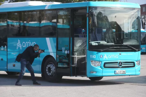 novi avtobus podjetje Arriva Kranj Slovenija / Foto: Gorazd Kavčič