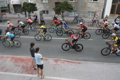 amaterska kolesarska dirka L`etape Kranj 2023 Tour de France / Foto: Gorazd Kavčič