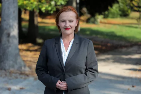 Romana Purkart kandidatka za županjo Bled Svoboda / Foto: Tina Dokl